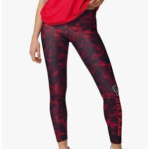 FOCO NFL Houston Texans Team Color Cloud Leggings Size M New With Tags
